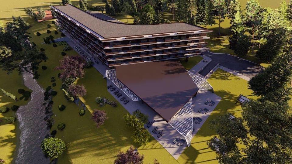 buduće idejno rješenje hotela Sedra