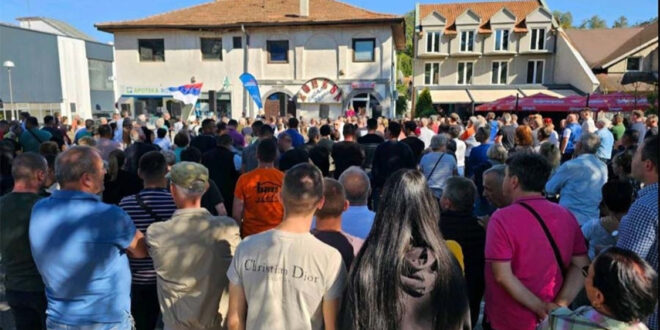 POBUNA U REPUBLICI SRPSKOJ VELIKA RIJEŠENOST NARODA DA SE ODUPRE NAMJERAMA VLASTI